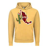 Vintage Mustard Merry Christmas Vintage Hoodie - CowhideDigitalArt
