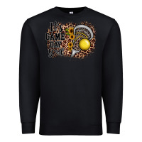 Black it's game day y'all lacrosse Premium Sweatshirt - JahusDesignShop