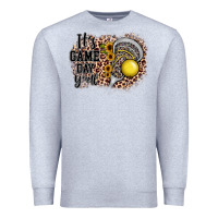 Heather Grey it's game day y'all lacrosse Premium Sweatshirt - JahusDesignShop