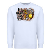 White it's game day y'all lacrosse Premium Sweatshirt - JahusDesignShop