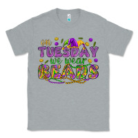 Heather Grey On Tuesday we wear beads Classic Tee - HowdyJamesFarm