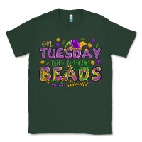 Sports Green On Tuesday we wear beads Classic Tee - HowdyJamesFarm