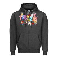 Charcoal Heather test day Zipper Hoodie - JahusDesignShop