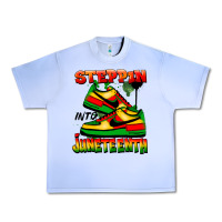 Grape Ice steppin' into juneteenth Urban Heavy Tee - FaDigitalArtStudio