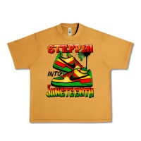 Peanut Butter steppin' into juneteenth Urban Heavy Tee - FaDigitalArtStudio