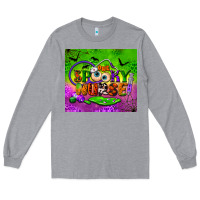 Heather Grey one spooky nurse tumbler Long Sleeve Tee - BundleAndBundleShop