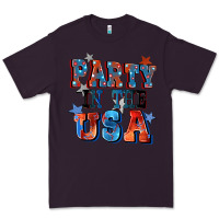 Plum Party in the usa 4th of july Premium Tee - CowGirlArtShop