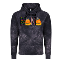Cloud Black Blessed nana Vintage Hoodie - CowhideDigitalArt