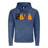 Vintage Denim Blessed nana Vintage Hoodie - CowhideDigitalArt