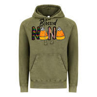 Vintage Olive Blessed nana Vintage Hoodie - CowhideDigitalArt