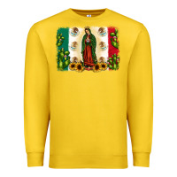 Lemon mexican flag our lady of guadalupe Premium Sweatshirt - JahusDesignShop