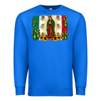 True Royal mexican flag our lady of guadalupe Premium Sweatshirt - JahusDesignShop