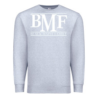 Heather Grey black mafia family Premium Sweatshirt - baoMotion