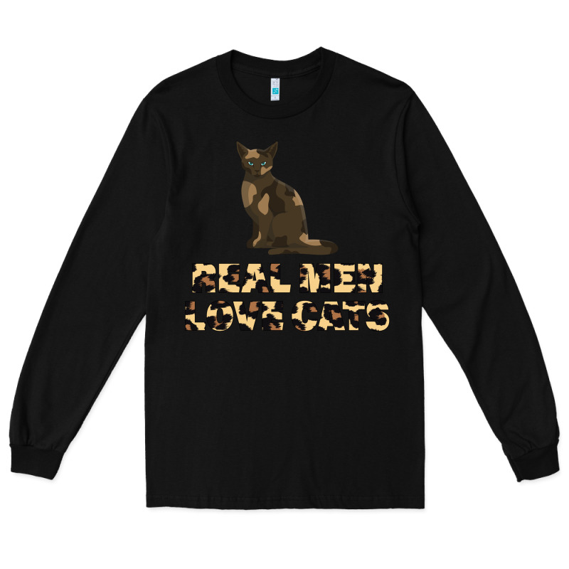 Real Men Love Cats Long Sleeve Tee by Bettercallsaul | Teevron