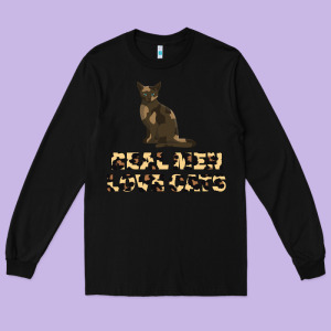 Real Men Love Cats Long Sleeve Tee Designed By Bettercallsaul