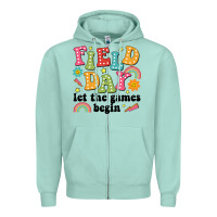 Field Day Let The Games Begin Zipper Hoodie | Teevron
