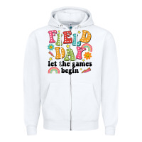 White field day let the games begin Zipper Hoodie - JahusDesignShop