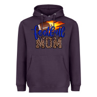 Plum football mom Heavyweight Hoodie - JahusDesignShop