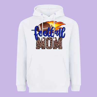 Football Mom Heavyweight Hoodie Designed By Jahusdesignshop