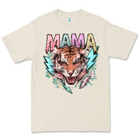 Bone Mama tiger lightning bolt Premium Tee - HowdyJamesFarm