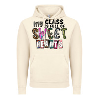 Vintage Artic my class ısfull of sweet hearts Vintage Hoodie - CowhideDigitalArt