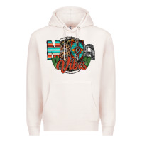 Pale Pink nana vibes Premium Hoodie - RacoonDesign