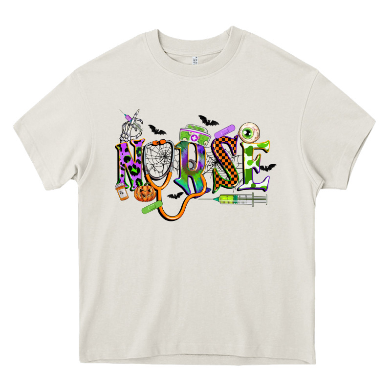 Halloween Nurse Heavy Core Tee by CowGirlArtShop | Teevron