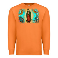 Carrot gemstone our lady of guadalupe Premium Sweatshirt - JahusDesignShop