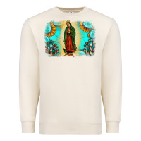 Sandshell gemstone our lady of guadalupe Premium Sweatshirt - JahusDesignShop
