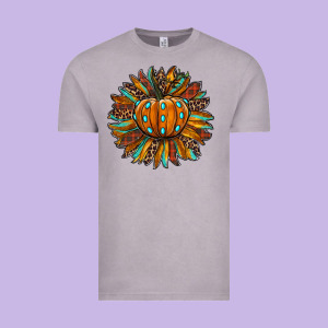 Pumpkin Sunflower Vintage Tee Designed By Ranaportraitstore