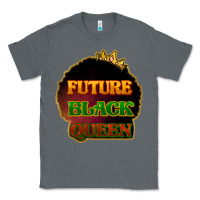 Charcoal Heather Future black queen Classic Tee - HowdyJamesFarm