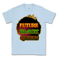 Dusty Blue Future black queen Classic Tee - HowdyJamesFarm