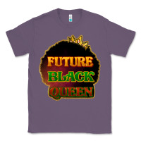 Lavender Future black queen Classic Tee - HowdyJamesFarm