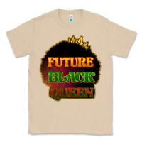 Mushroom Future black queen Classic Tee - HowdyJamesFarm