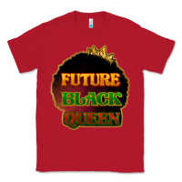 Red Future black queen Classic Tee - HowdyJamesFarm