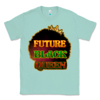 Seafoam Future black queen Classic Tee - HowdyJamesFarm