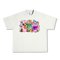 Pistachio Easter Coffee Cups With Bunny Urban Heavy Tee - BundleAndBundleShop