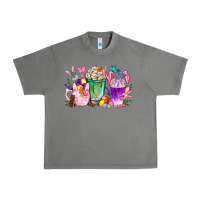 Tornado Easter Coffee Cups With Bunny Urban Heavy Tee - BundleAndBundleShop