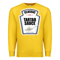 Lemon tartar sauce condiment diy halloween costume matching group t shirt Premium Sweatshirt - baoMotion