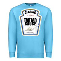 Ocean Blue tartar sauce condiment diy halloween costume matching group t shirt Premium Sweatshirt - baoMotion