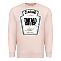 Pale Pink tartar sauce condiment diy halloween costume matching group t shirt Premium Sweatshirt - baoMotion