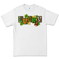 White Western lucky St. Patrick's Day Premium Tee - CowGirlArtShop