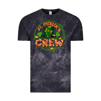 Cloud Black St. Patrick's Day crew Vintage Tee - FaDigitalArtStudio