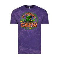 Cloud Purple St. Patrick's Day crew Vintage Tee - FaDigitalArtStudio