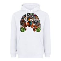 Rodeo Cowboy Rainbow Heavyweight Hoodie | Teevron