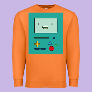 Adventure Time Game Bmo Cover Funny Premium Sweatshirt Designed By Baomotion