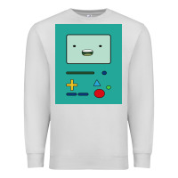 Dove Grey adventure time game bmo cover funny Premium Sweatshirt - baoMotion