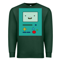 Sports Green adventure time game bmo cover funny Premium Sweatshirt - baoMotion