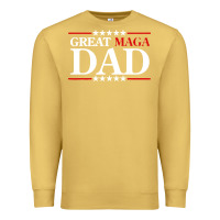 Antique Gold great maga dad Premium Sweatshirt - baoMotion