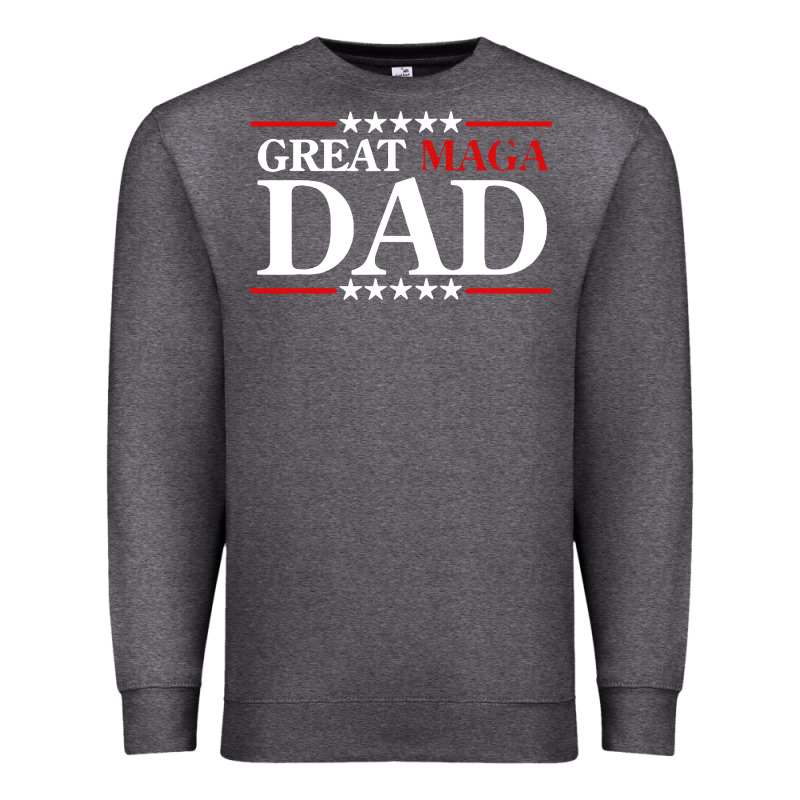 Great Maga Dad Premium Sweatshirt by baoMotion | Teevron